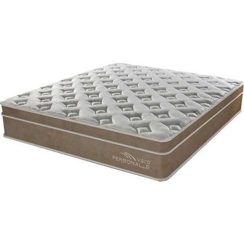 Colchão Casal Plumatex Personalle Visco Mola Ensacada Pillow Top Inn - (138x188x30cm)