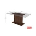 Ver imagem 4 de Conjunto Sala de Jantar Mesa 6 Cadeiras Atlanta Madesa