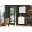 Ver imagem 4 de Armário Aéreo Aliex 02 Portas Branco