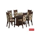 Ver imagem 3 de Conjunto Sala de Jantar Mesa 6 Cadeiras Atlanta Madesa