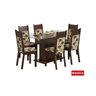 Conjunto Sala de Jantar Mesa 6 Cadeiras Atlanta Madesa - 3