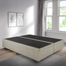 Cama Box Baú Casal Bipartido 138x188x42cm Courino Linho com Pistão a Gás - 5