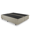 Cama Box Baú Casal Bipartido 138x188x42cm Courino Linho com Pistão a Gás - 11