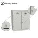 Ver imagem 5 de Armário de Aço Ferramenteiro com Gavetas e Chave para Ferramentas Oficina Cinza