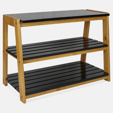 Banco Sapateira de Madeira Olinda Cor Mel