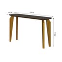 Ver imagem 2 de Aparador Brenda Leifer Móveis Freijó/Chumbo