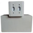 Ver imagem 2 de Cofre Tomada para Embutir Médio com Ligação Elétrica Pronta