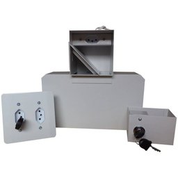 Cofre Tomada para Embutir Médio com Ligação Elétrica Pronta - 3