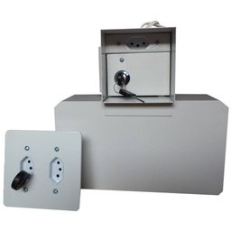 Cofre Tomada para Embutir Médio com Ligação Elétrica Pronta - 4