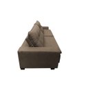 Ver imagem 3 de Sofá Retrátil e Reclinável Oklahoma 2,02M com Molas Tecido Suede