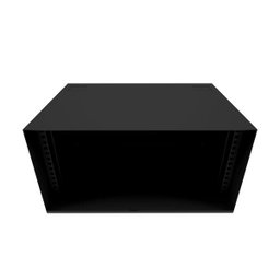 Mini Rack Organizador Padrão 19 5u Acrílico Onix - 4 Mini Rack Organizador Padrão 19 5u Acrílico Onix - 4