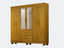Ver imagem 2 de Guarda Roupa Casal Cali 6 Portas com Pés e Espelho - CHF:Cinamomo