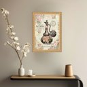 Ver imagem 1 de Quadro Decorativo Perfume Francês 33x24cm - com Vidro:moldura Preta