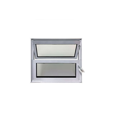 Vitro Basculante de Alumínio Branco 40x60 Linha 25