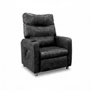 Ver imagem 4 de Poltrona do Papai Reclinável Courissimo - Élpis Móveis - Preto