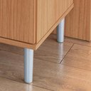 Ver imagem 5 de Kit Bancada Ilha para Cozinha + Balcão para Cooktop 1,05m 5 Bocas Turim Nature