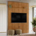 Ver imagem 2 de Painel para Tv 75 Polegadas 179cm Logus Z10 Cumaru - Mpozenato
