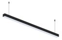 Ver imagem 1 de Luminária Led Linear Pendente Perfil 35x35mm 1 Metro 24w - Preto - 2700k