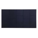 Ver imagem 3 de Cabeceira Cama Box Solteiro 13 Geométrico Alce Couch Veludo Azul 60cm x 90cm