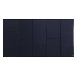 Cabeceira Cama Box Solteiro 13 Geométrico Alce Couch Suede Liso Azul 60cm x 90cm - 3 Cabeceira Cama Box Solteiro 13 Geométrico Alce Couch Suede Liso Azul 60cm x 90cm - 3