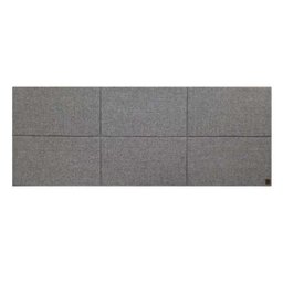 Cabeceira Cama Box Solteiro 6 Blocos Alce Couch Linho Cinza Claro 90cm - 3 Cabeceira Cama Box Solteiro 6 Blocos Alce Couch Linho Cinza Claro 90cm - 3
