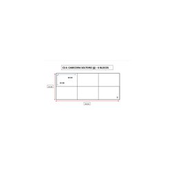 Cabeceira Cama Box Solteiro 6 Blocos Alce Couch Linho Cinza Claro 90cm - 5
