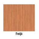 Ver imagem 7 de Armário Aéreo Macadâmia 120cm 1 Porta Basculante Ripado com Nicho 914003 Telasul Freijo