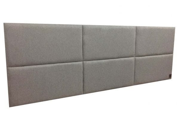 Menor preço em Cabeceira Cama Box Queen 6 Blocos Alce Couch Linho Cinza Gengibre 160cm