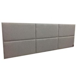 Cabeceira Cama Box Queen 6 Blocos Alce Couch Linho Cinza Gengibre 160cm - 1 Cabeceira Cama Box Queen 6 Blocos Alce Couch Linho Cinza Gengibre 160cm - 1