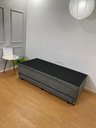 Ver imagem 6 de Cama Box Baú Solteiro com Auxiliar (Bicama) + Colchão Cloud Molas Ensacadas c/Pillowtop 32cm | Kit C