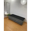 Ver imagem 6 de Cama Box Baú Solteiro com Auxiliar (bicama) + Colchão Cloud Molas Ensacadas C/pillowtop 32cm | Kit C