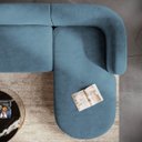 Ver mais imagens de Sofá Modular Sala de Estar Decoração Luxo 265cm Lado Esquerdo Linho Celinne Luxuoso