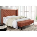 Ver imagem 2 de Cabeceira Cama Box King 195cm e Recamier Vicenza Veludo S04 - D’Rossi