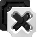 Ver imagem 1 de Forma 3d Abs Cobogó Concreto Profissional Elemento Vazado - Clover