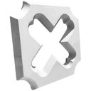 Ver imagem 4 de Forma 3d Abs Cobogó Concreto Profissional Elemento Vazado - Clover