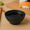 Ver imagem 2 de Kit 6 Bowls 120ml Molheiras Plástico Preto Coza Servir Calda