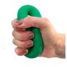 Hand Grip de borracha verde para aperto de mão 7cm diâmetro 25kg de força Wct Fitness 600183 - 2