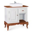 Ver imagem 1 de Gabinete para Banheiro 1 Porta 1 Gaveta com Cuba Dália 3064