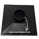 Ver imagem 2 de Ralo Oculto Discreto 30x30 Cola Piso Coletor Saída 4 Pol com Sifão Anti Cheiro