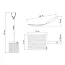 Ver imagem 2 de Forcado para Cascalho com 10 Dentes Tramontina em Aço com Cabo de Madeira 71 Cm Tramontina