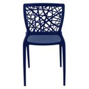 Ver imagem 6 de Cadeira Tramontina Joana em Polipropileno e Fibra de Vidro Azul Yale Tramontina