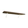 Prateleira de madeira para drywall 20x90cm tabaco Utilfer - 1