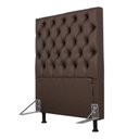 Ver imagem 1 de Cabeceira de Cama Box Solteiro 88cm Larhome Versalite Courino