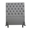 Ver imagem 2 de Cabeceira De Cama Box Solteiro 88cm Larhome Versalite Courino.