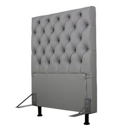 Cabeceira De Cama Box Solteiro 88cm Larhome Versalite Courino. - 1 Cabeceira De Cama Box Solteiro 88cm Larhome Versalite Courino. - 1