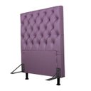 Ver imagem 1 de Cabeceira de Cama Box Solteiro 88cm Larhome Versalite Corino Lilás