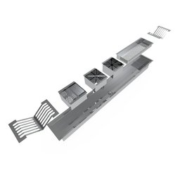 150cm Metro Calha Gourmet ajl Escorredor Canal Promoção - 3