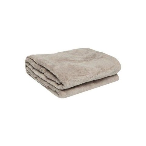 Enxovais Cama Adulto Solteiro Manta Corttex -Microfibra Home Design Bege