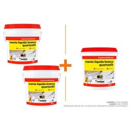 Impermeabilizante Manta Líquida Branca 18kg - 2
