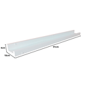 Ver imagem 2 de Prateleira Porta Quadros Retratos Fotos Temperos Livros e Enfeites Branca:Branca